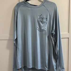 Laguna B Light Blue Long Sleeve Tee